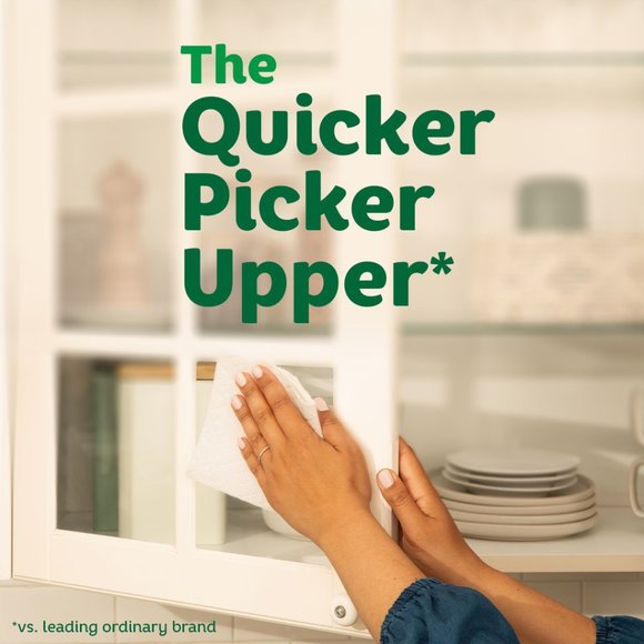 Bounty Select-a-Size Paper Towels, 8 Triple Rolls, White - Picture 6 of 16